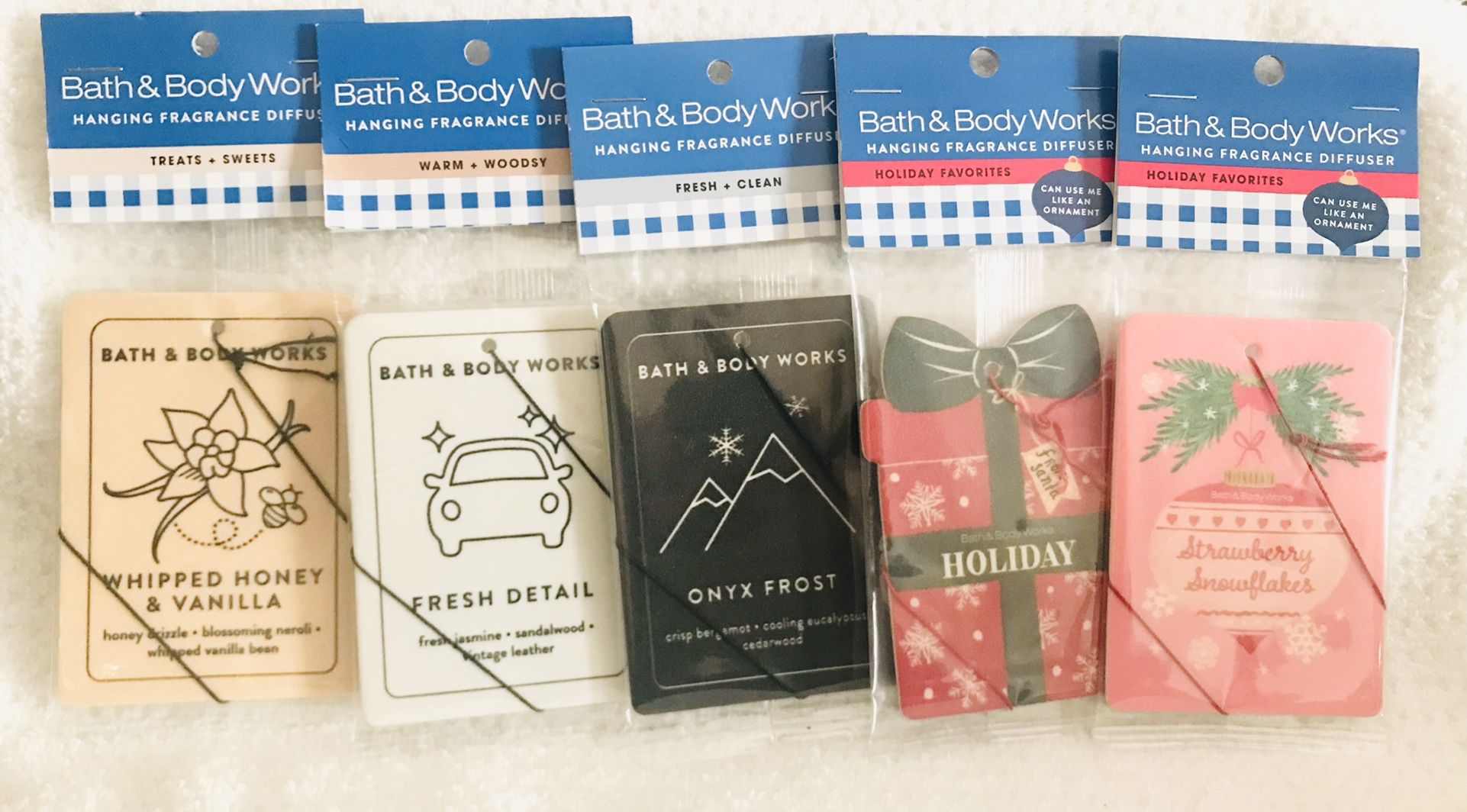 New! BATH & BODY WORKS🌬💙Hanging Fragrance Diffuser 💙🌬 $3 each or 4 for $10!