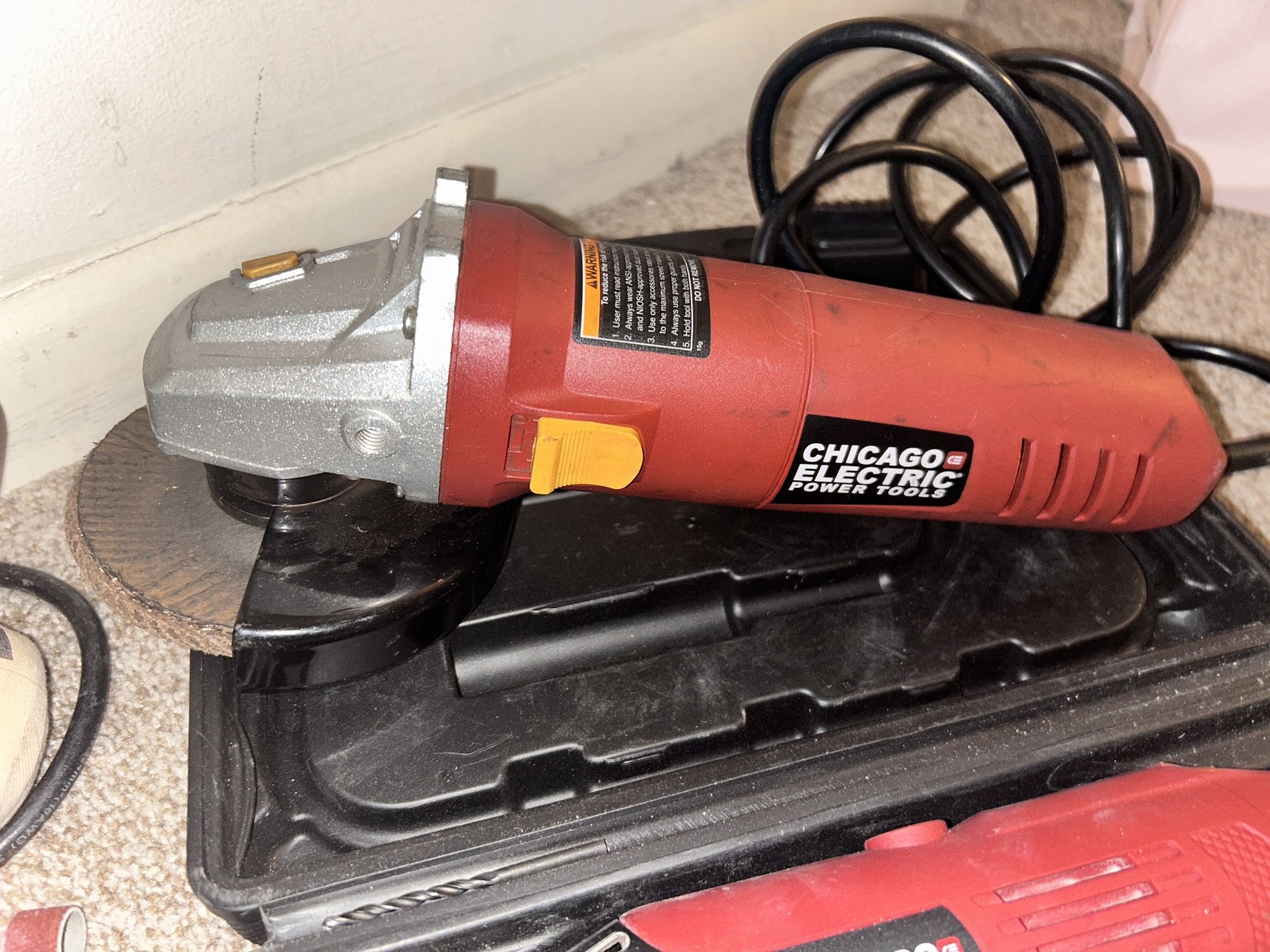 Chicago Electric Angle Grinder