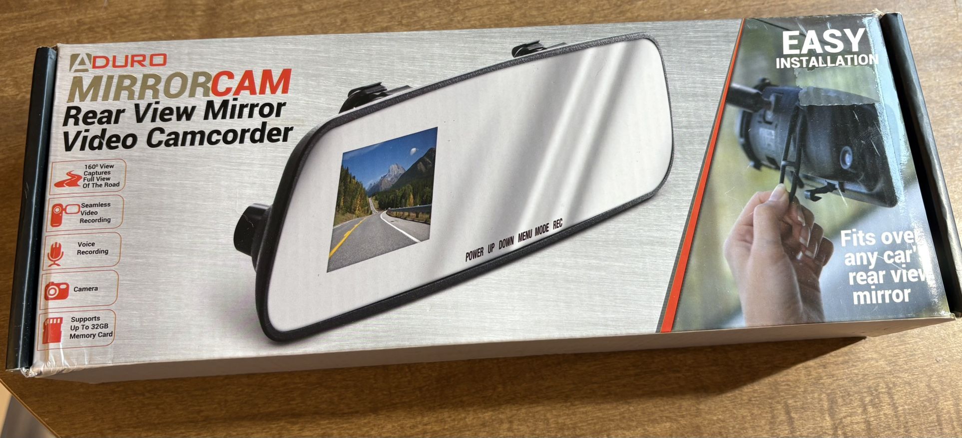 Duro MirrorCAM Rear View Mirror Video Camcorder