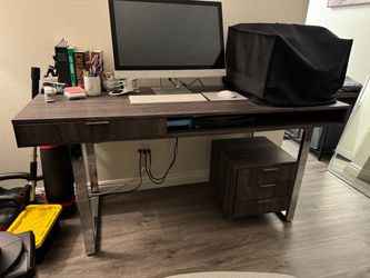 Grey Desk