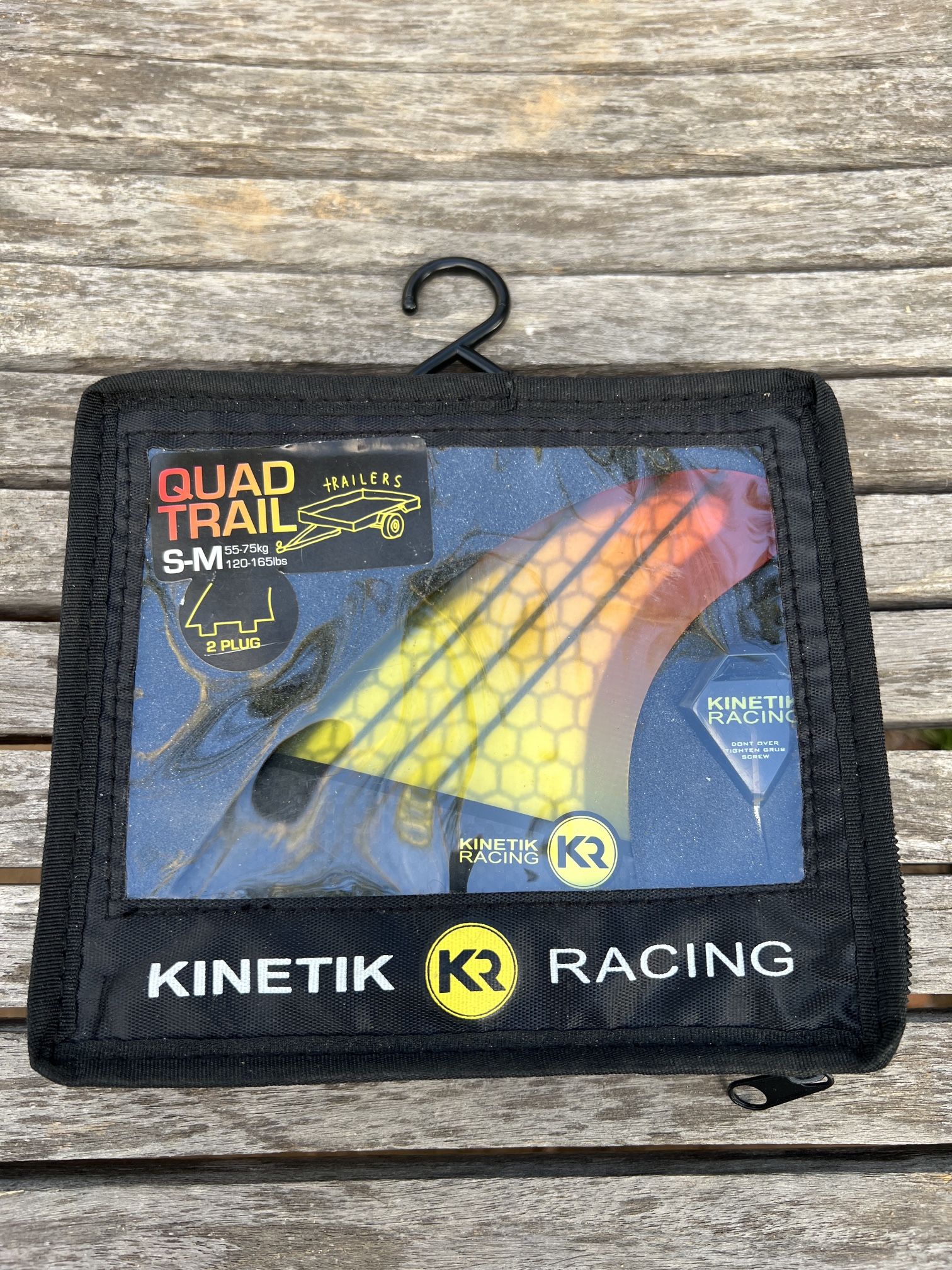 Kinetik Racing Fins "Trailers" Surfboard Fins