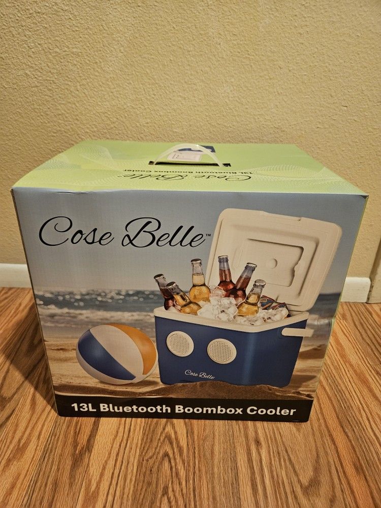 Cooler With Bluetooth Speaker