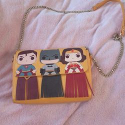 Loungefly Purse Batman, Superman, Wonder Woman