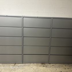 OFFICE/HOME FILE CABINET 5 DRAWERS LATERAL FILE 