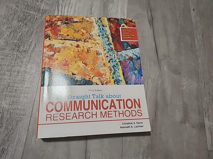Straight Talk About Communication Research Methods