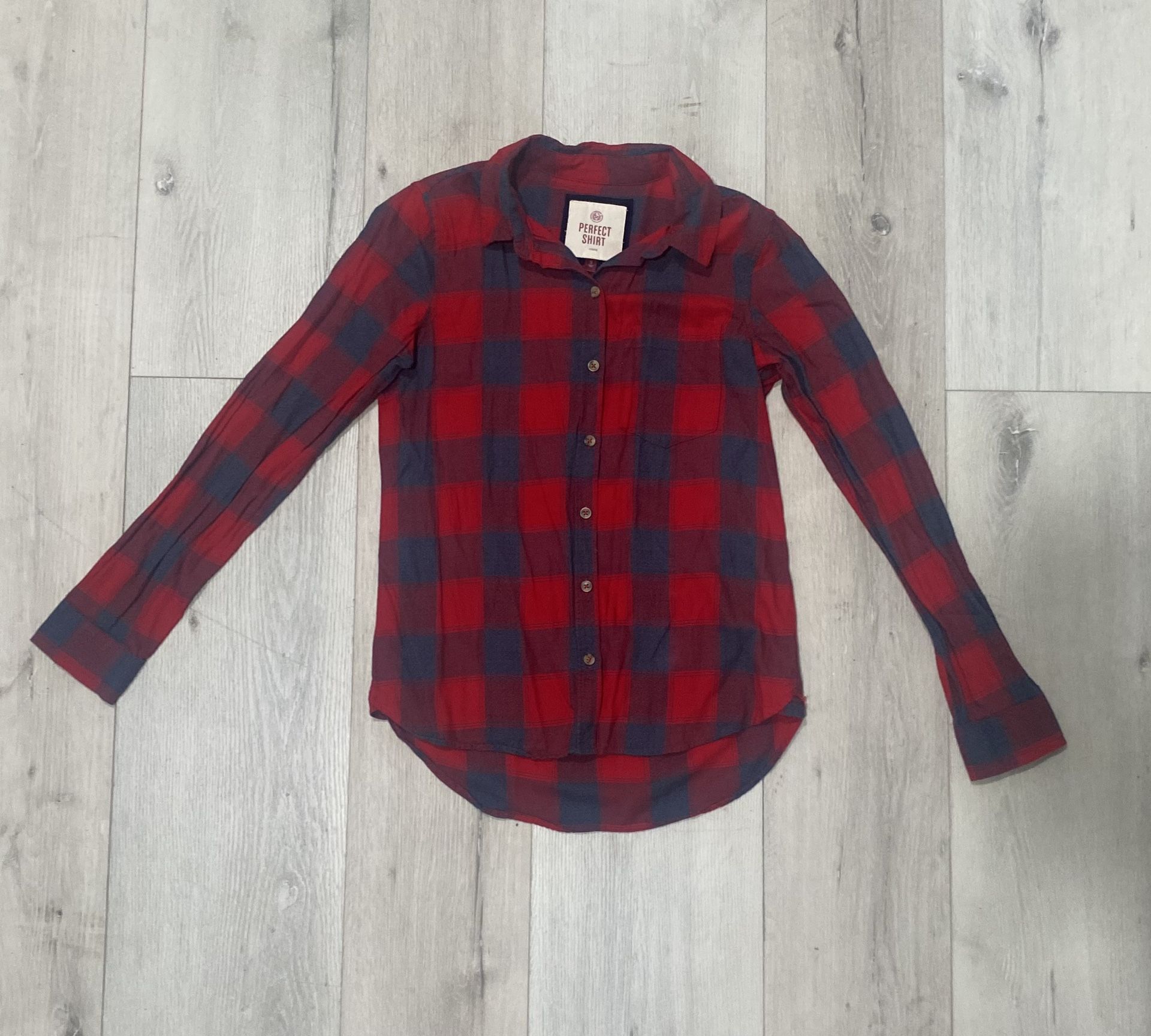 Womens Lined Flannel Jacket Button Down Plaid Flannel Shirt Jacket