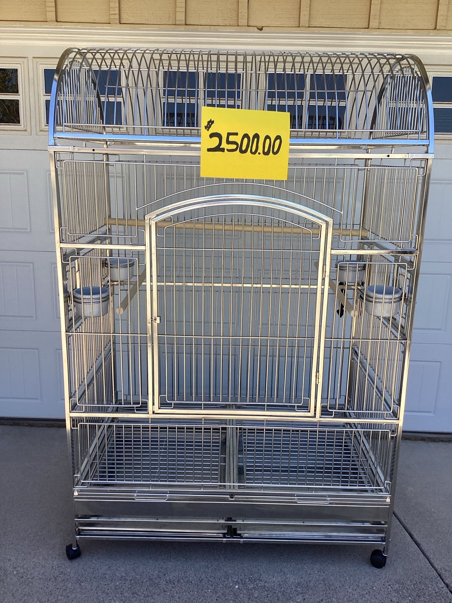 Macaw / Parrot / XXX Large Stainless Steel Cage