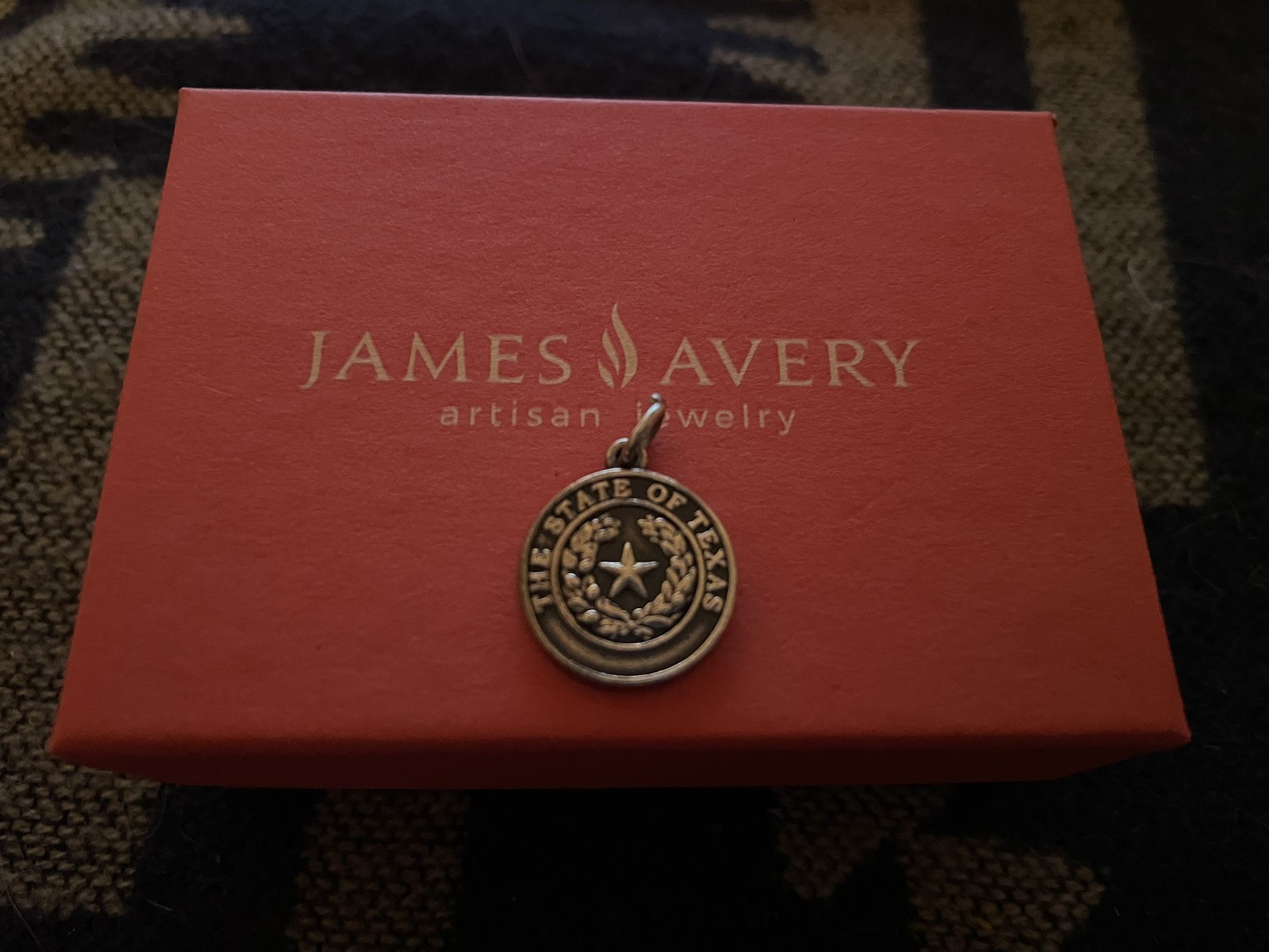 James Avery “State Seal Of Texas” Charm