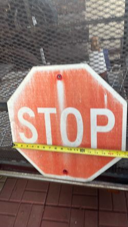 Stop sign