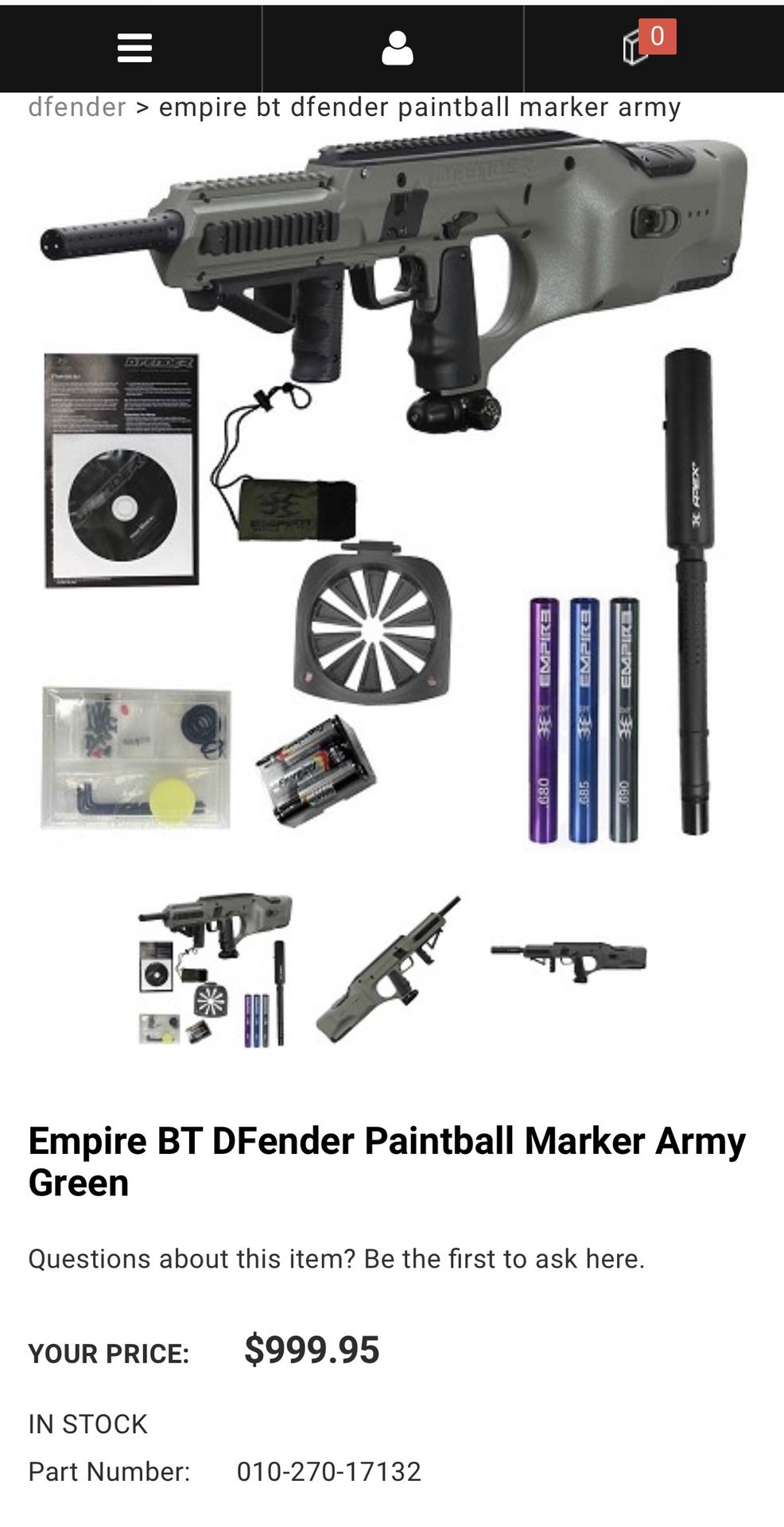 Empire dfender marker