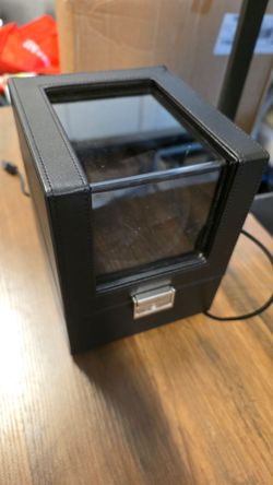SONGMICS Watch Winder, Automatic Watch Winder 1 Watch, Watch Box,