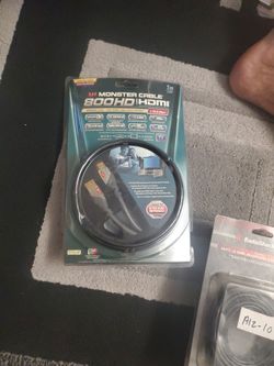 Monster HDMI cable Ultra High Speed.