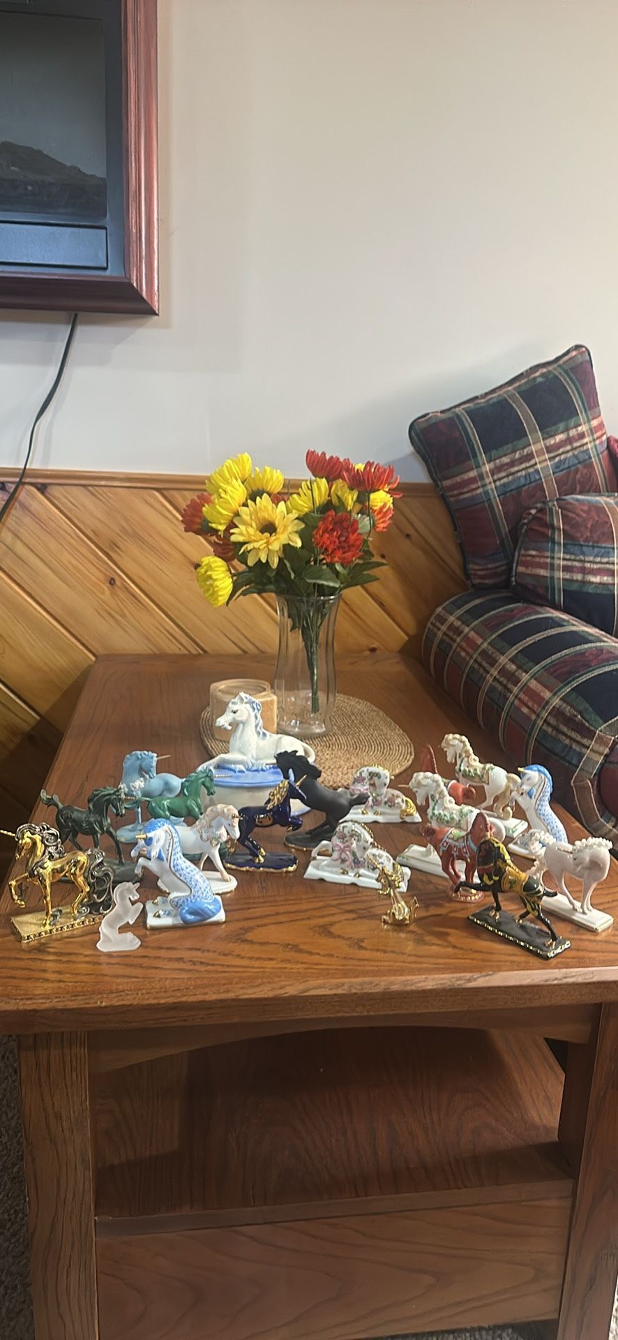 Franklin mint unicorn collection 