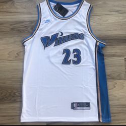 Jordan Wizards Jersey Size Medium- XL 