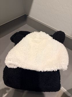 Panda Sherpa Beanie Hat