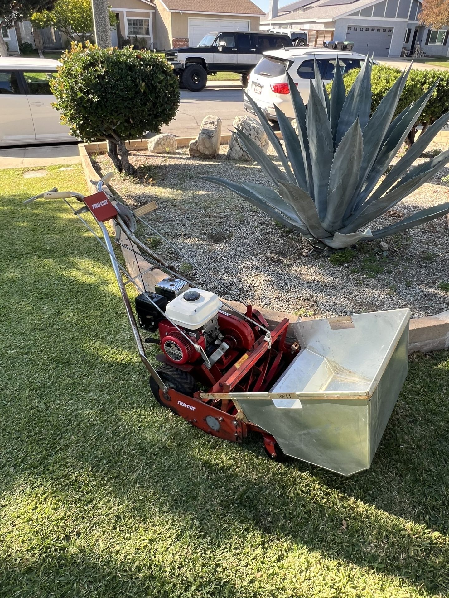 Tru-cut P20 Reel Honda Motor GX110 Lawn Mower 