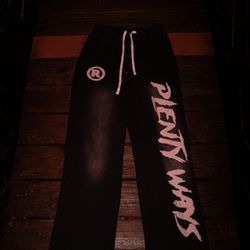 clothing brand stacked sweats