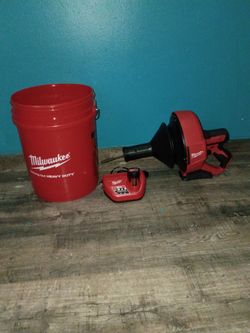 Milwaukee 12 volt drain snake