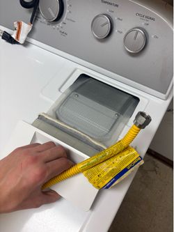 Whirlpool dryer gas