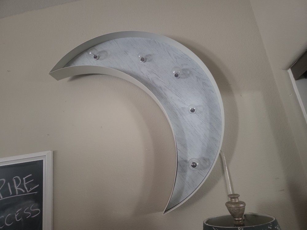 Moon Wall Mount Lamp