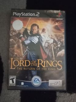 Lord of the rings - The Return of the King PS2 Game