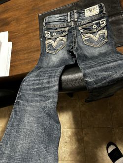 Boys Salvage Jeans From Buckle