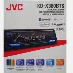 JVC KD-X380BTS Car Stereo 