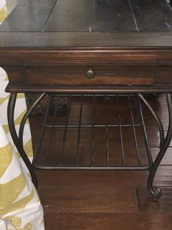 2 Solid Wood End table ( 20.00 Each)