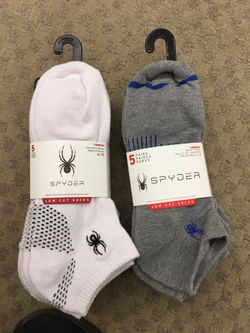 NWT Spyder men’s low cut socks 10 pairs bundle