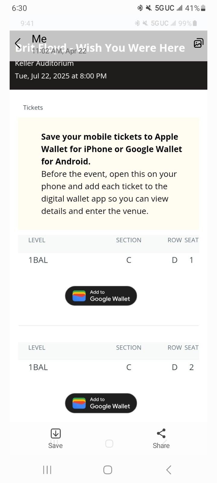 Brit Floyd (Pink Floyd Tribute) Keller Auditorium Ticket