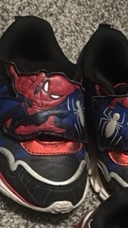 Spider-Man Toddler Sneaker Left
