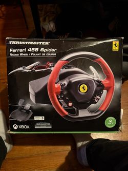 Thrustmaster Ferrari 458 Spider Racing Wheel Xbox