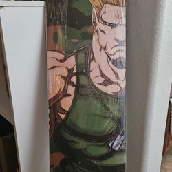 Street Fighter Skateboard Nsurgo Edition Guile New