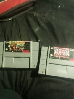 Donkey Kong And Street Fighter Super Nentindo Games Make Offer