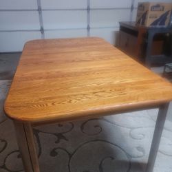 Kitchen Table Solid Oak