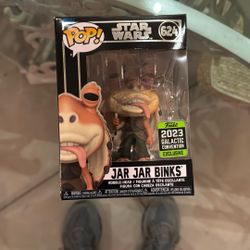 Funko Pop Star Wars Jar Jar Binks Convention Exclusive 