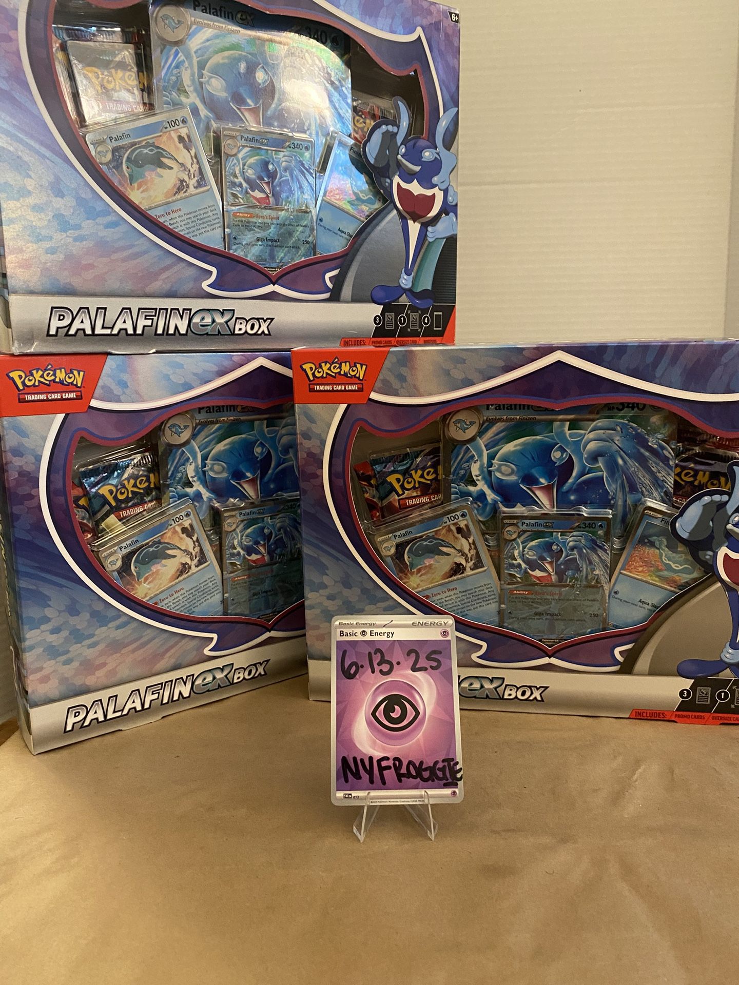 Pokemon TCG Palafin EX Box