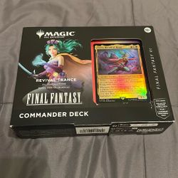FINAL FANTASY Commander Deck - FINAL FANTASY VI Revival Trance 