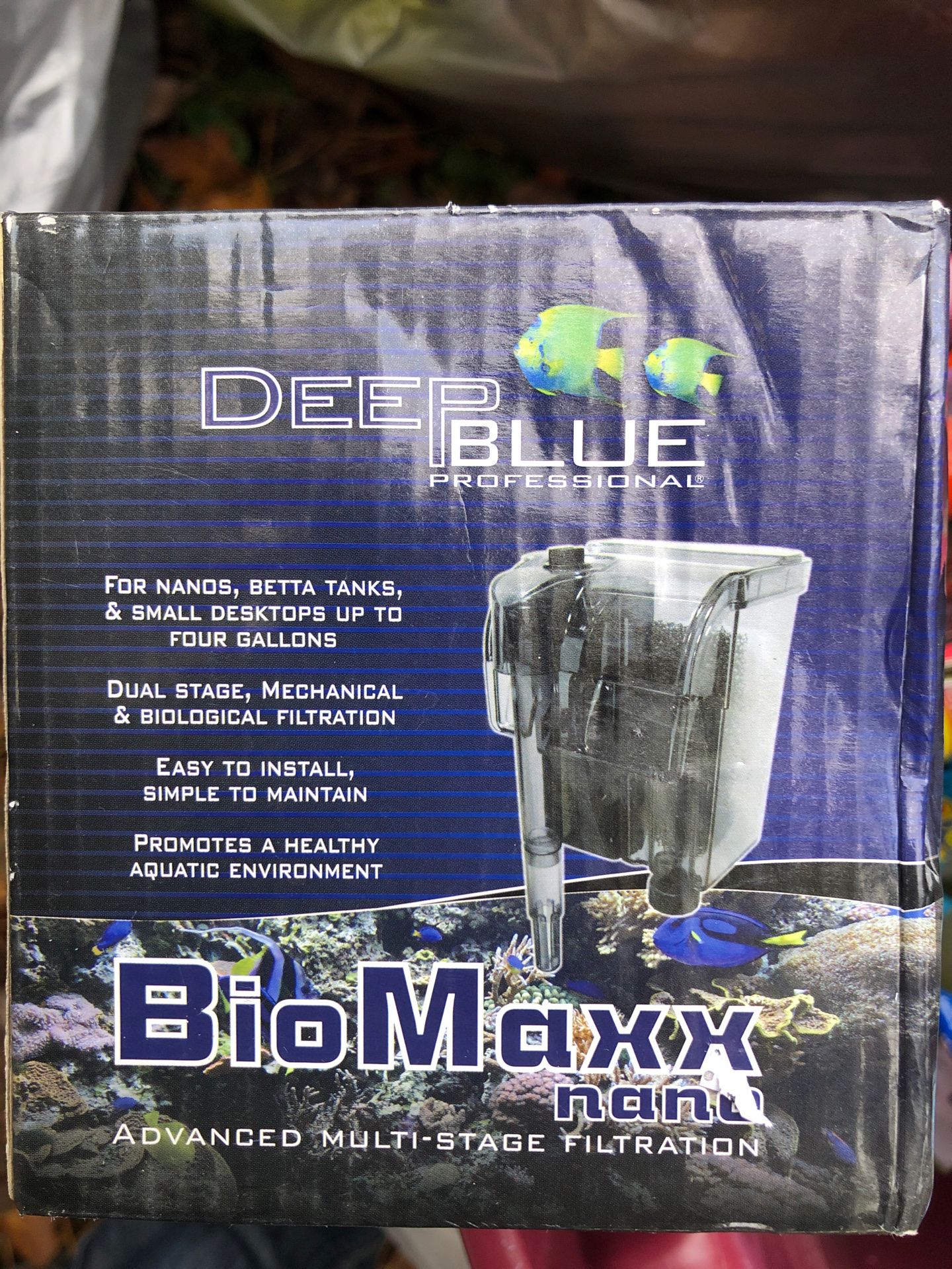 Advanced multi stage filtration for fish