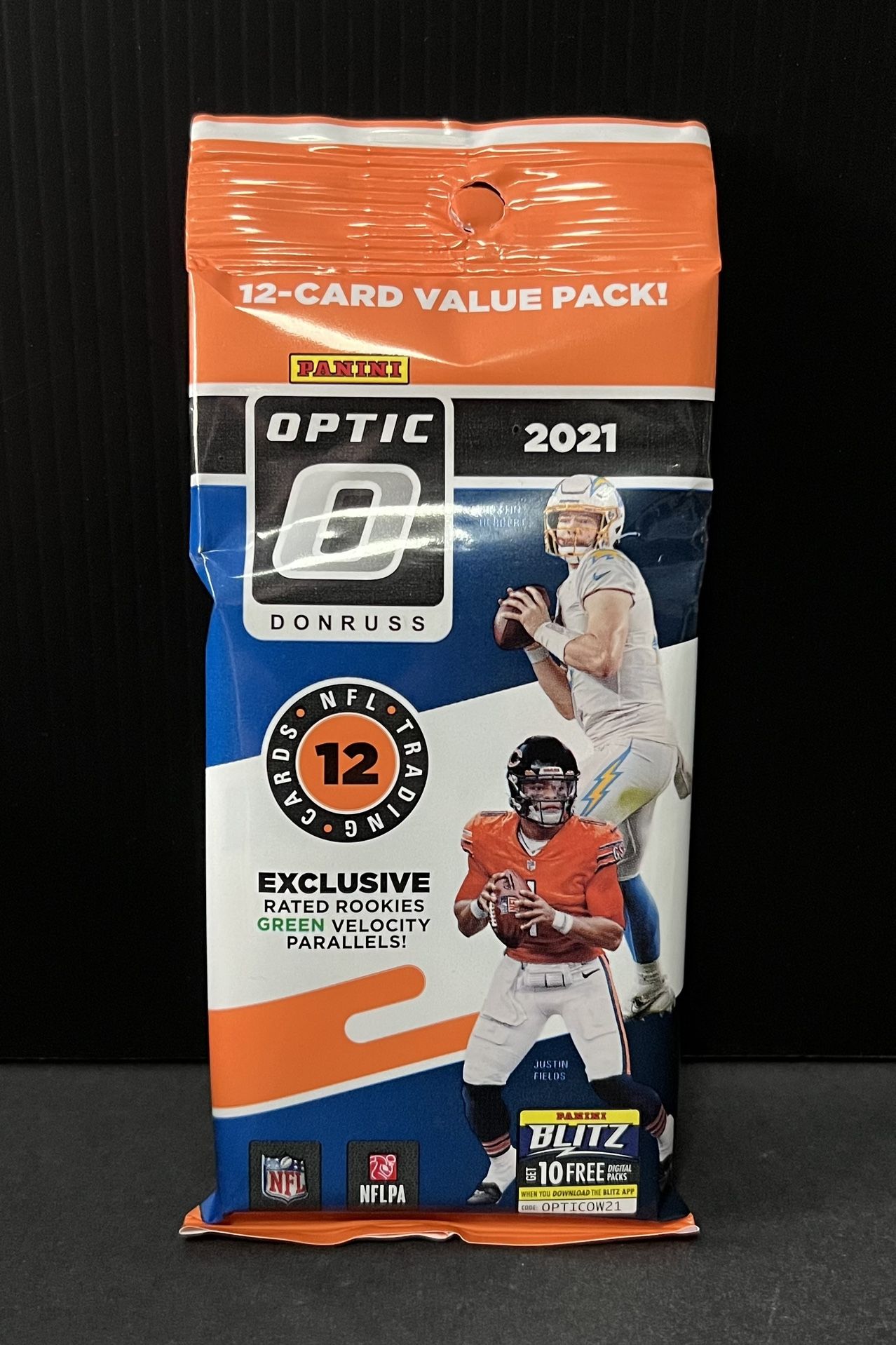 2021 Panini Optic NFL Football Cello Pack