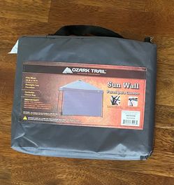 Ozark Trail 10’ x 10’ Sun Wall – New – $10 Each