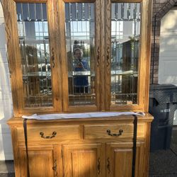 Hutch Cabinet Oak I Can Deliver  