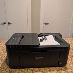 Canon PIXMA TR4720 All-in-One Wireless Printer, Home Use with Auto Document Feeder, Mobile Printing and Built-in Fax, Black