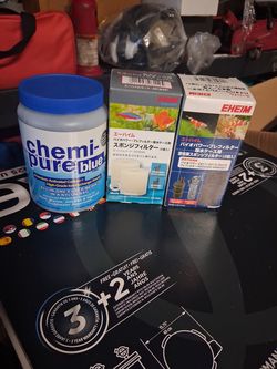 Chemi-Pure Blue 11 oz + Eheim Biopower Sponges + Polyp Lab Pro-Carbon