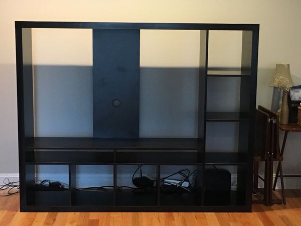 Ikea Lappland Tv Storage Unit In Black Brown For Sale In