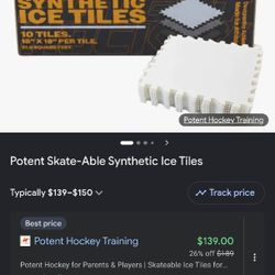 Synthetic Ice Tiles