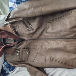 Brown Leather Jacket