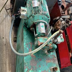 Stationary hydraulic pump system Three phase