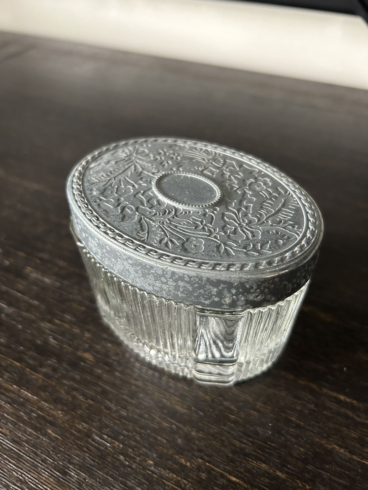 Vintage Avon Vanity Makeup Jar 