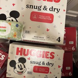 HUGGIES DIAPERS 